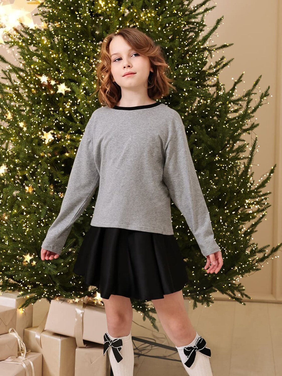 Соль&Перец Лонгслив 574800 SP0438KF серо-черный