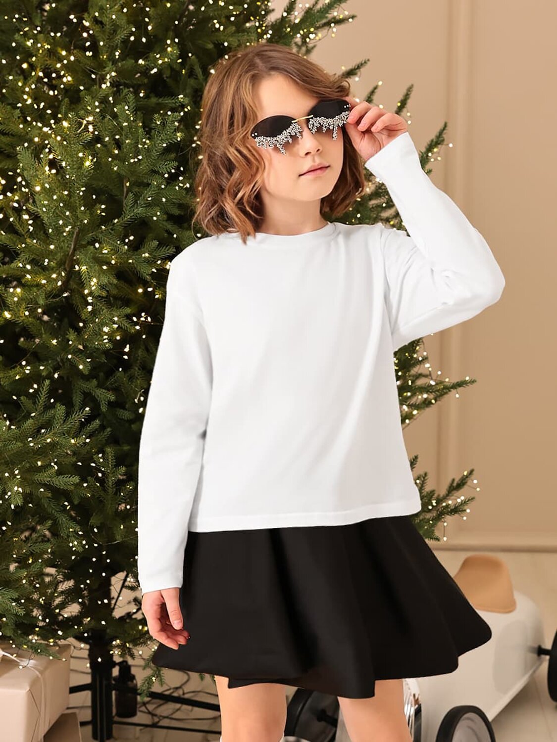 Соль&Перец Лонгслив 574802 SP0438KF белый