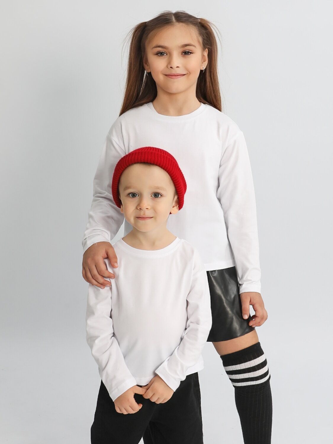 Соль&Перец Лонгслив 574802 SP0438KF белый