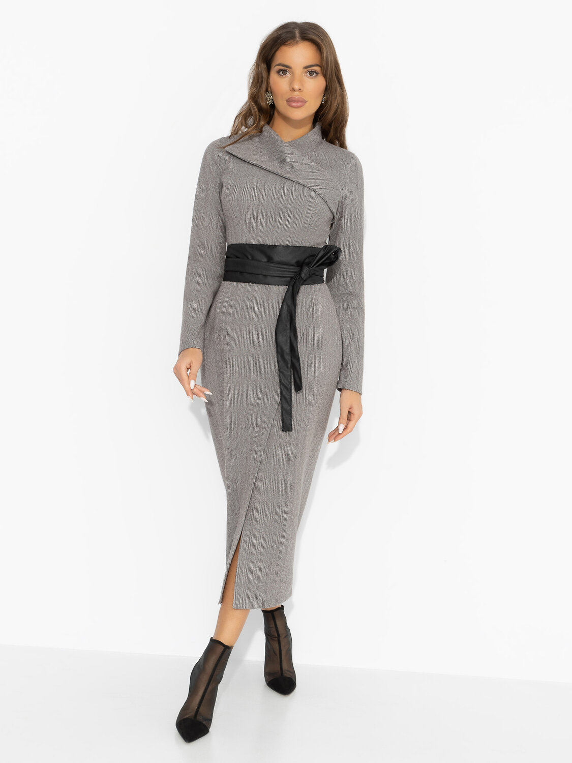 CHARUTTI Платье 574811 12482 Серый