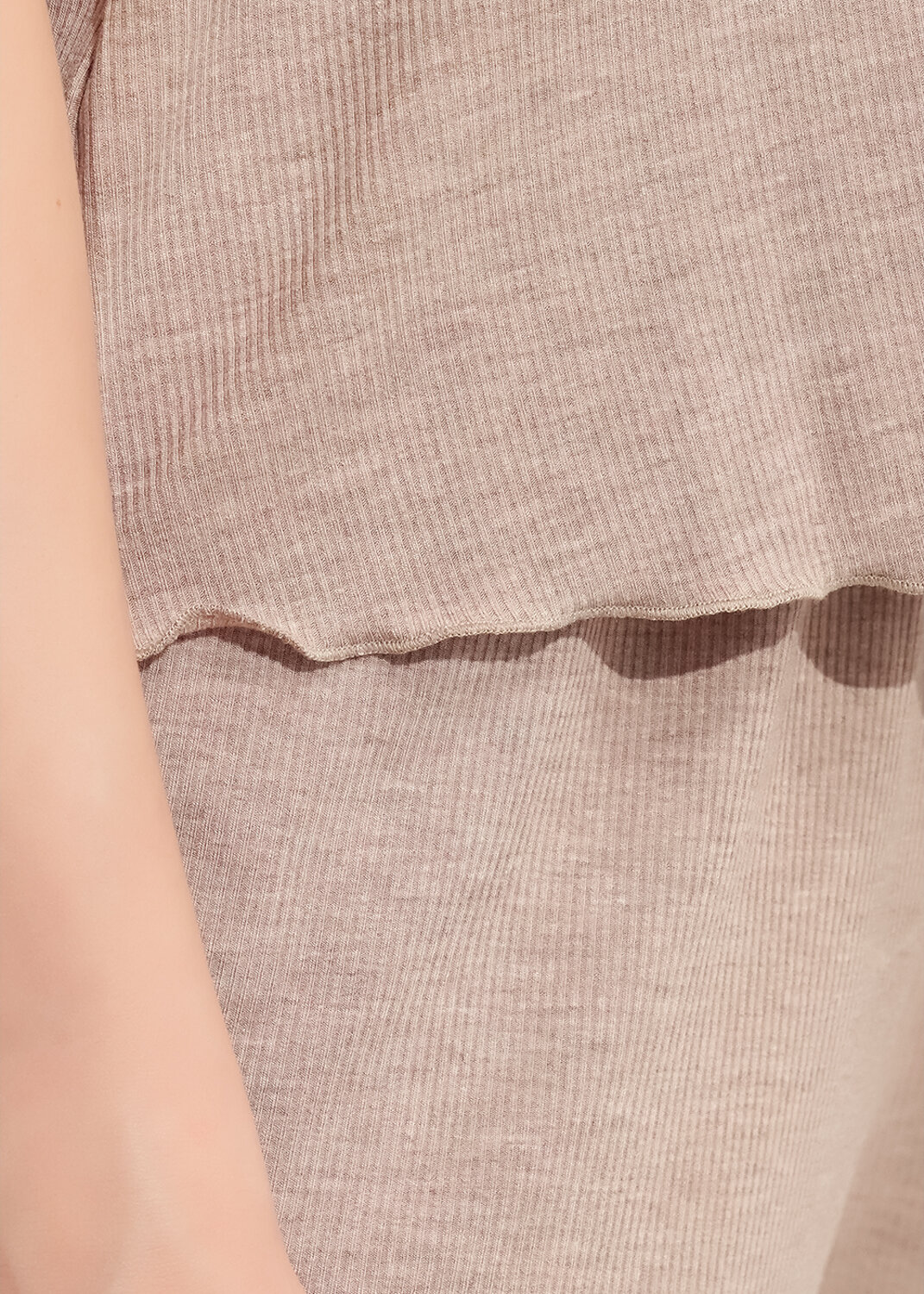 CLEVER Пижама 574814 LSET30-025 меланж бежевый