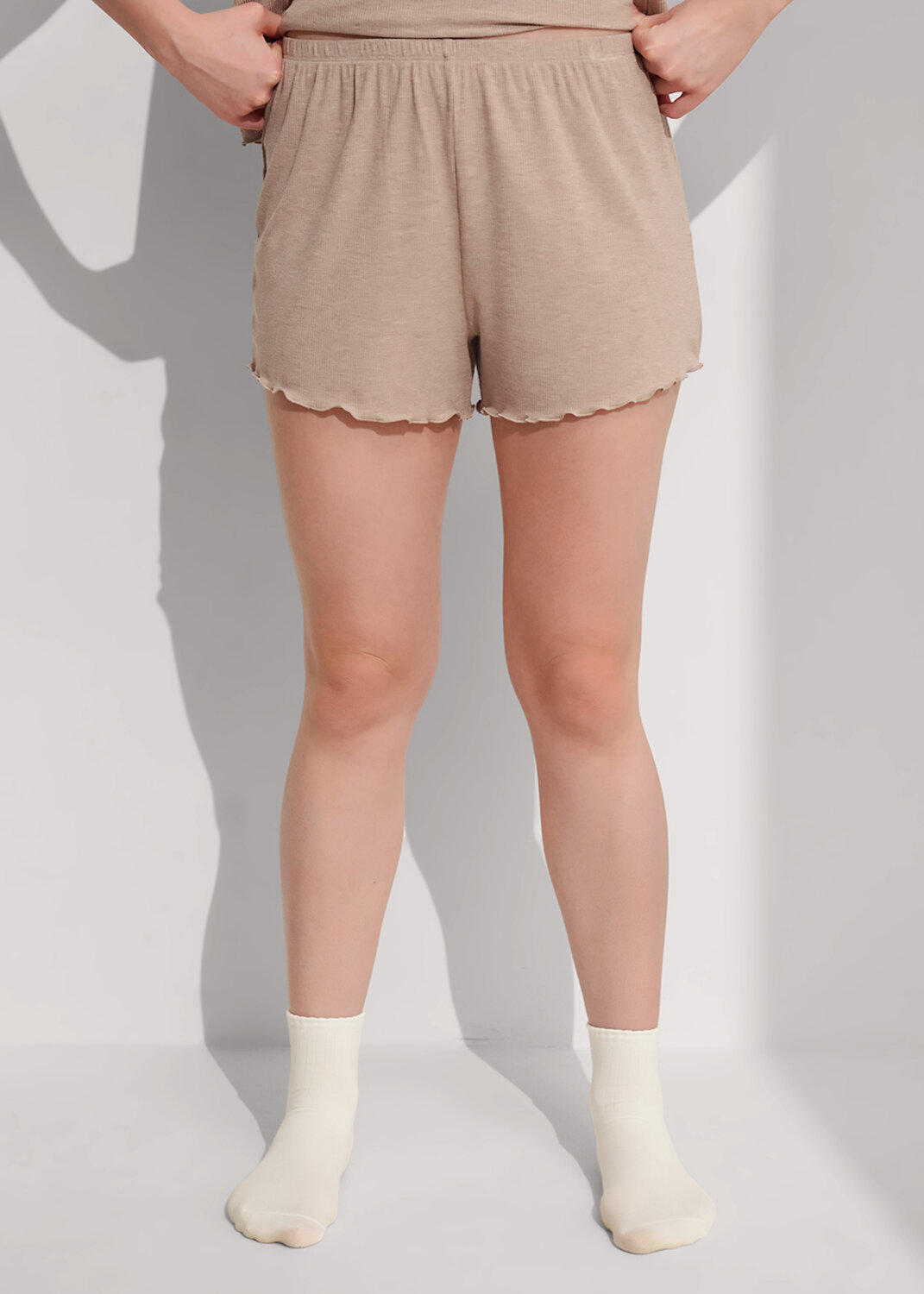 CLEVER Пижама 574814 LSET30-025 меланж бежевый