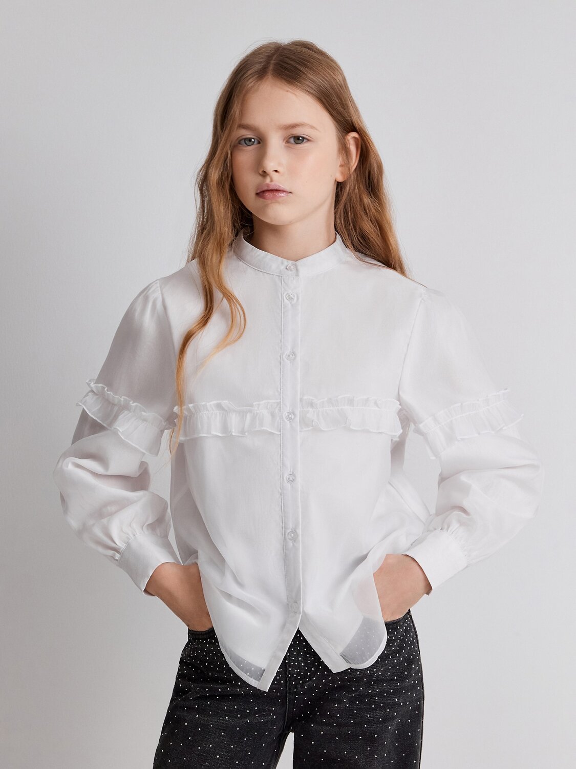 Acoola Блузка 574830 20210260147 белый