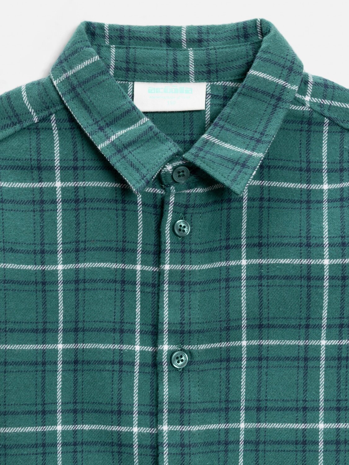 Acoola Сорочка 574832 20130280041 зеленая клетка