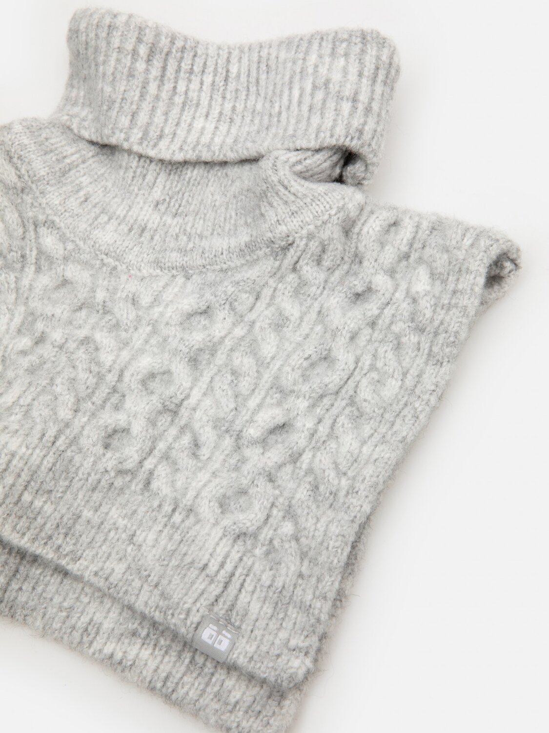 Acoola Шарф-манишка 574849 20306440010 серый меланж