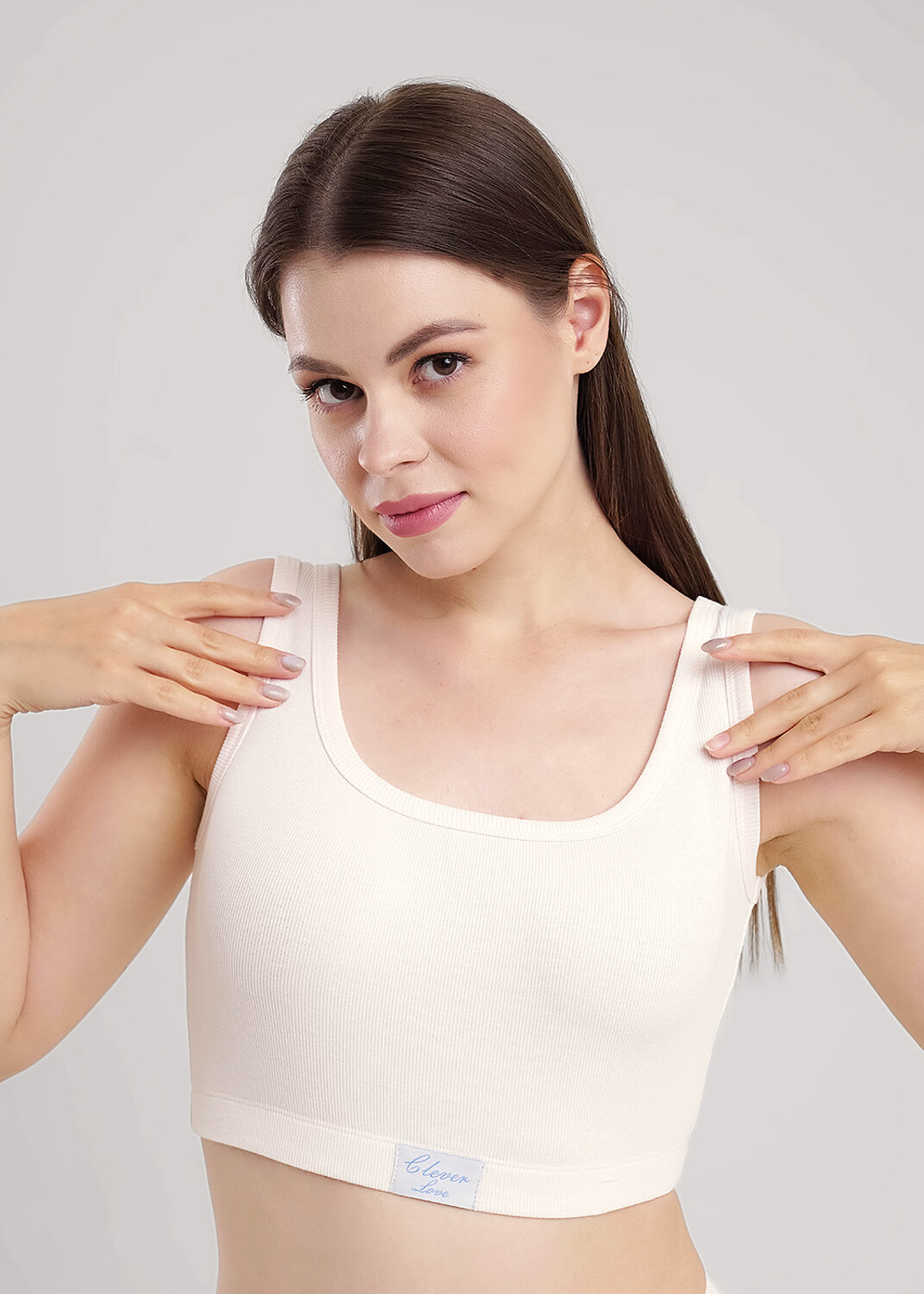 CLEVER Майка 574861 LT15-1176бк ванильный