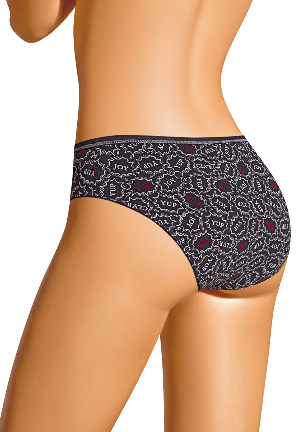 CLEVER Трусы 574866 B1187/1 т.серый/молочный