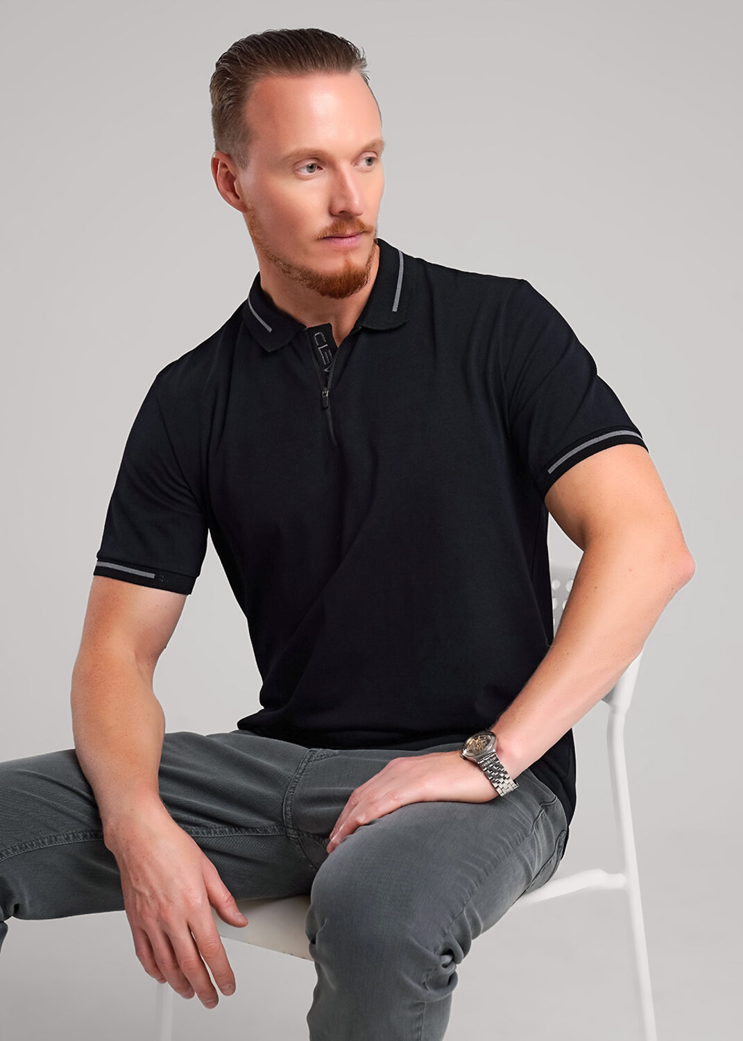 CLEVER Джемпер 574886 452645/21эф_п чёрный