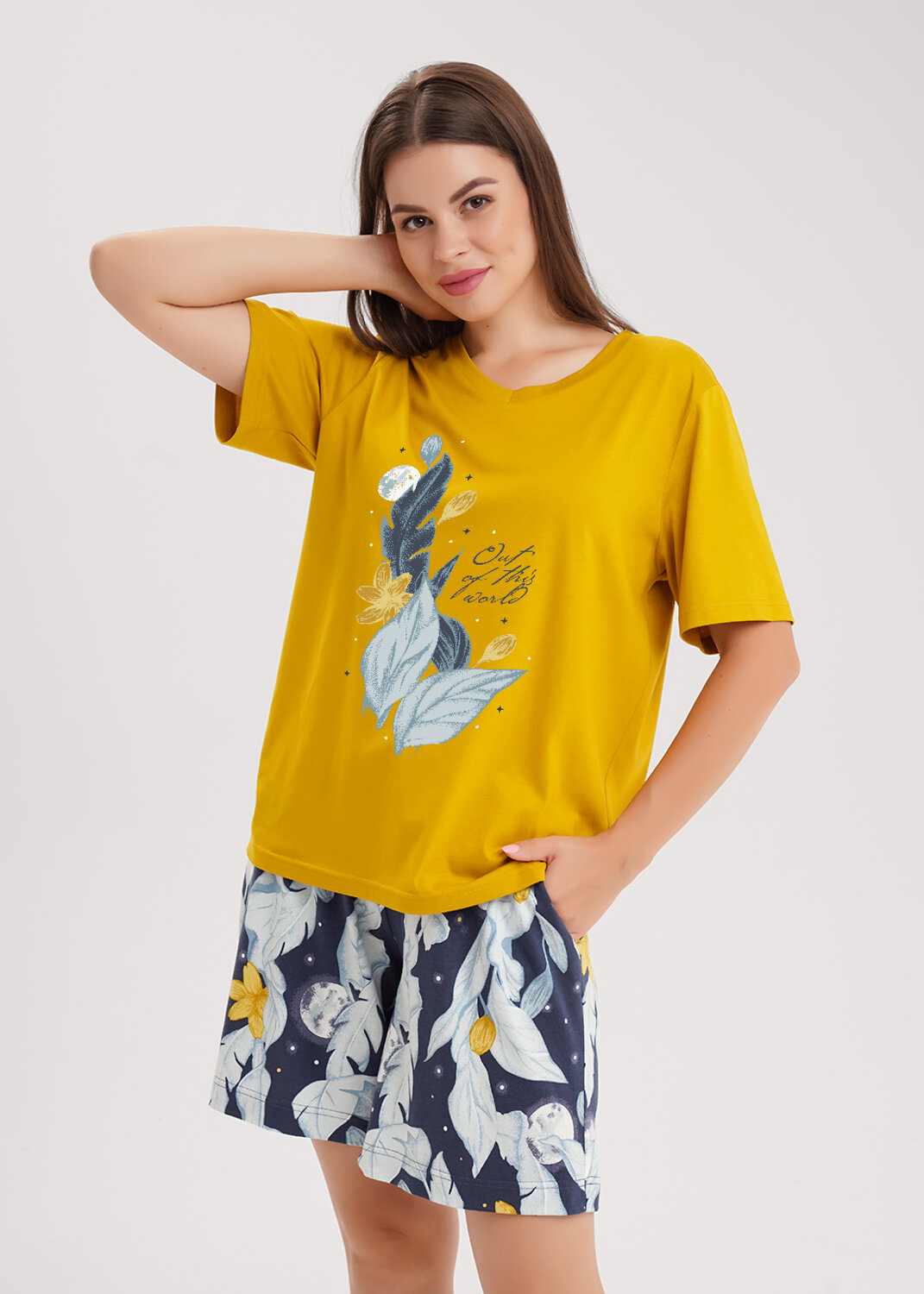 CLEVER Набор 574894 LP15-1209 горчичный/т.синий