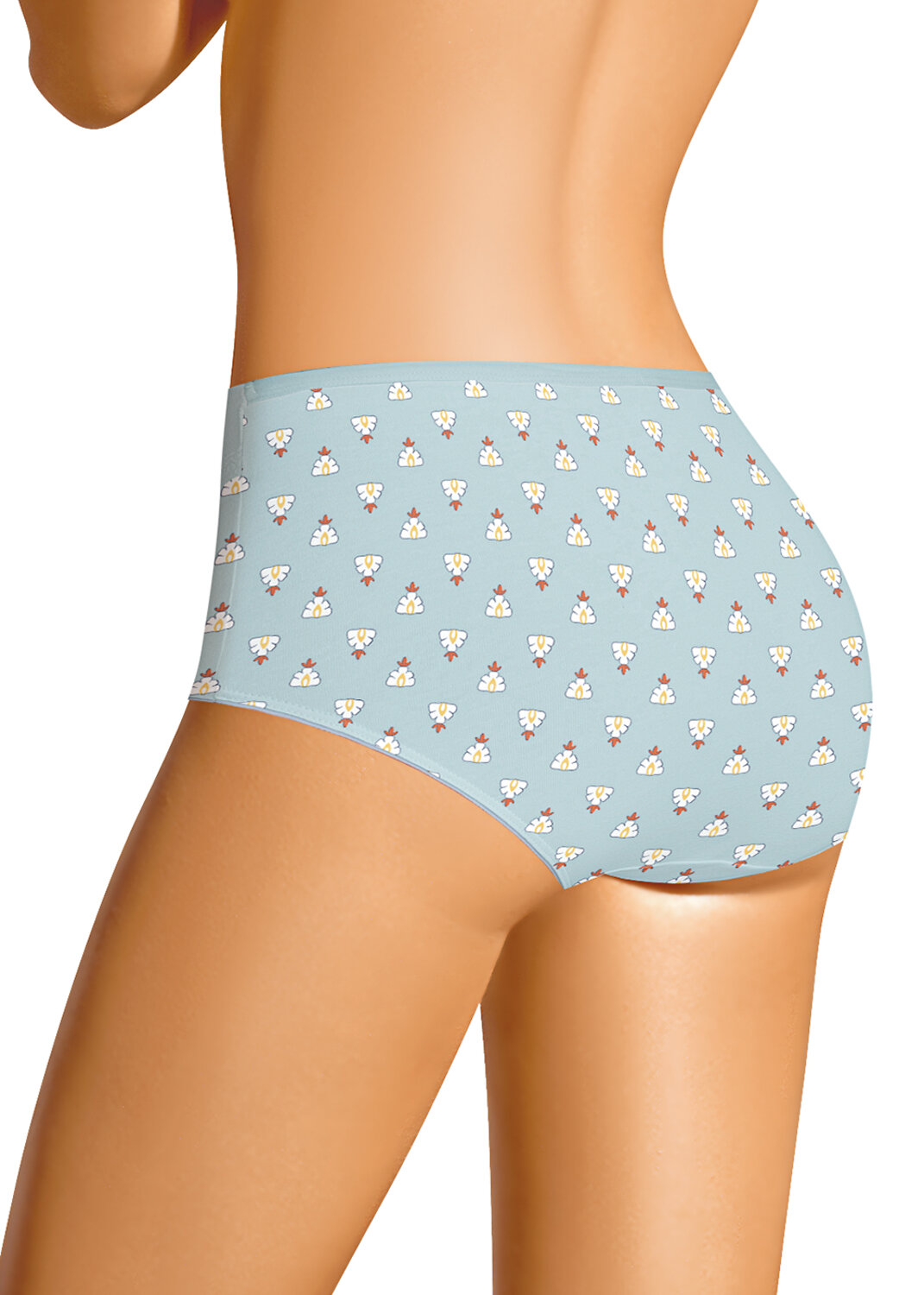 CLEVER Трусы 574896 M1209/2 св.голубой/молочный