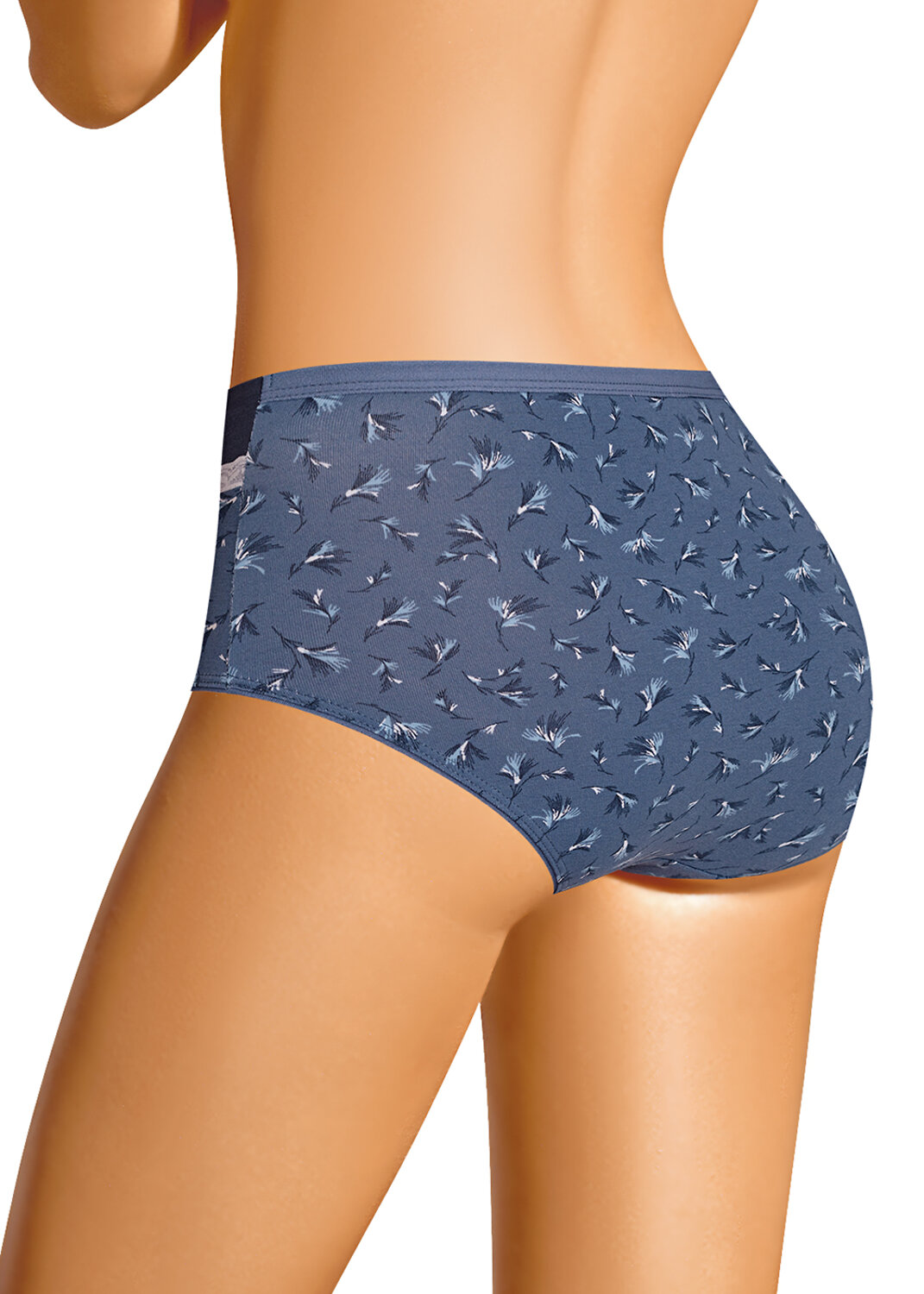 CLEVER Трусы 574897 M1209/1 джинсовый/голубой