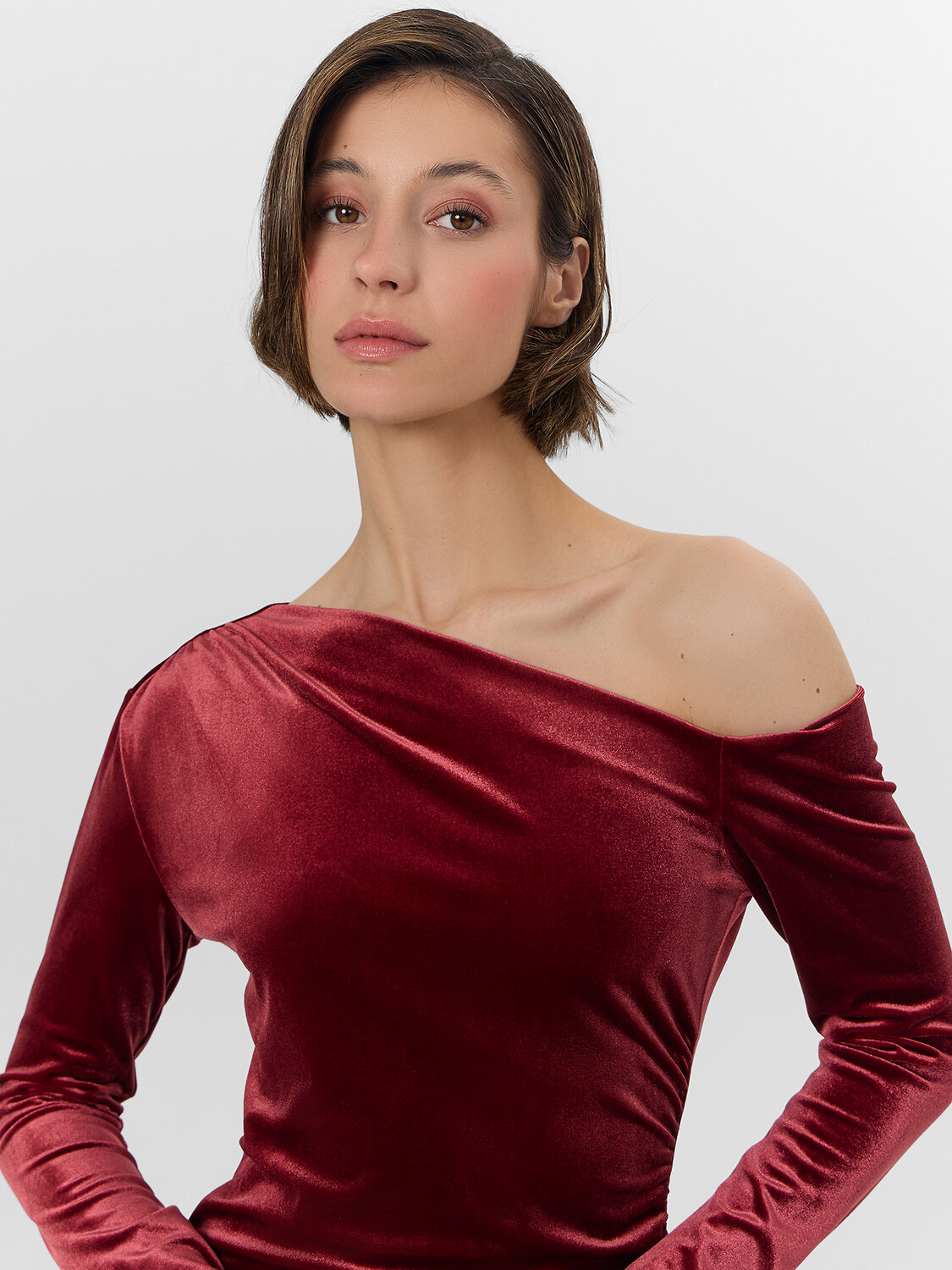 MARK FORMELLE Платье 574899 154019 бордовый