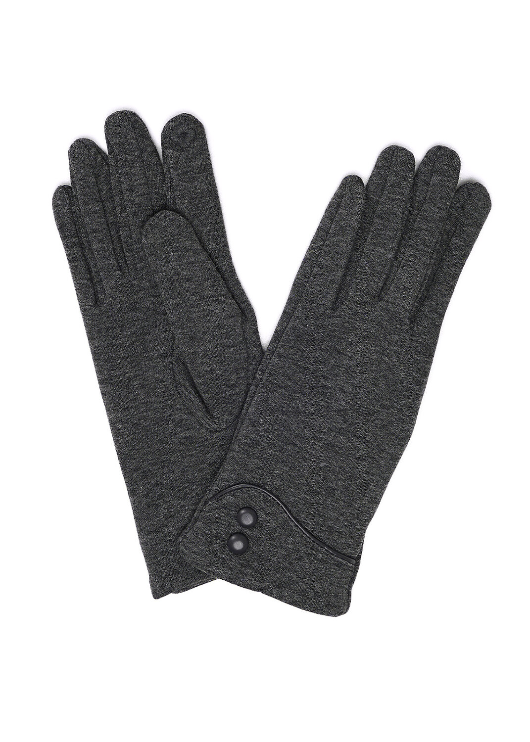 CLEVER Перчатки 574935 GE06 меланж серый