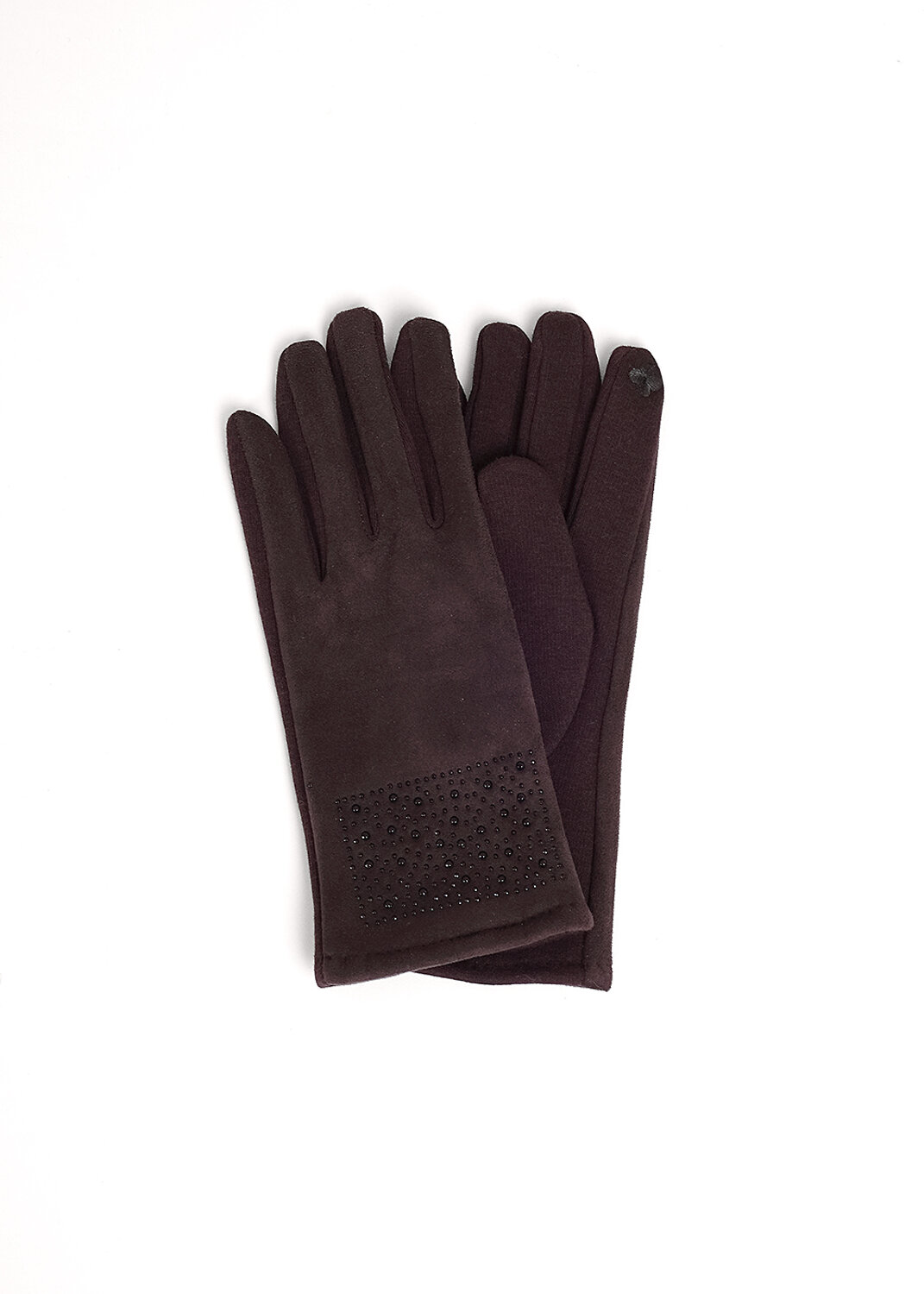 CLEVER Перчатки 574936 GE03 т.коричневый
