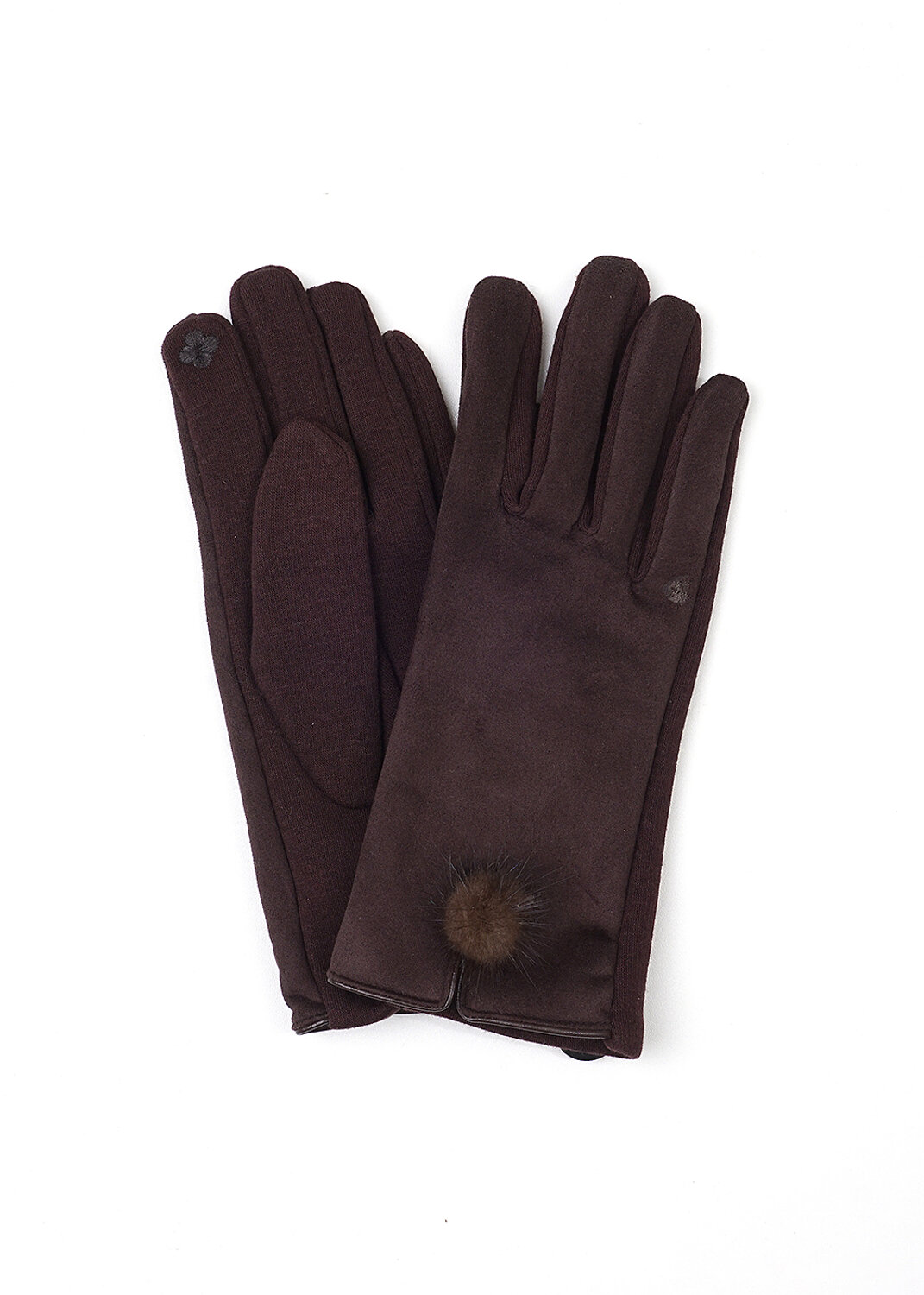 CLEVER Перчатки 574937 GE05 т.коричневый
