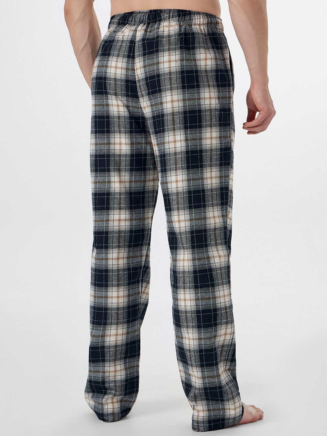 MARK FORMELLE Брюки 574939 581135 клетка бежевая на черном