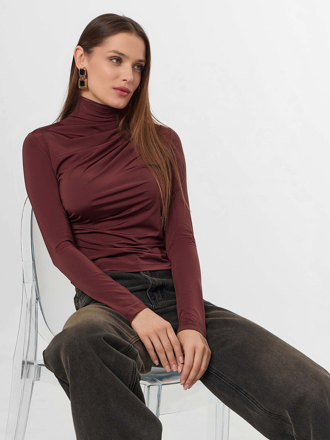 MARK FORMELLE Джемпер 574943 122515 коричневый