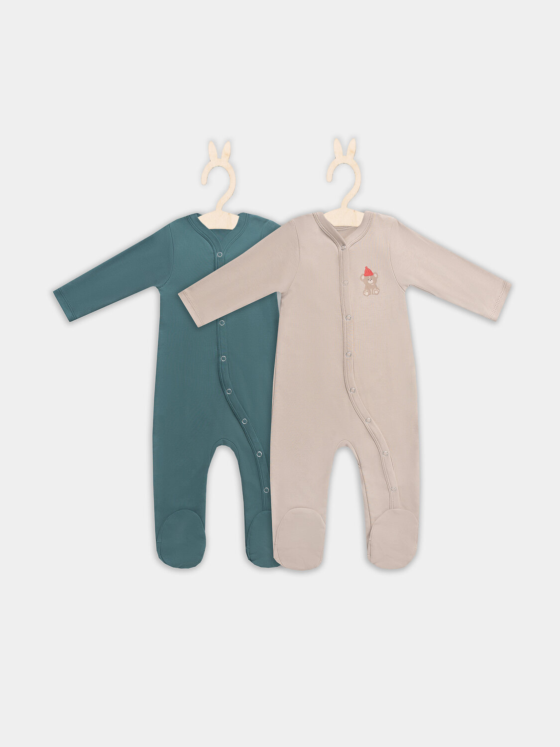 MARK FORMELLE Комбинезон 574947 14005-2 бежевый +изумруд +печать