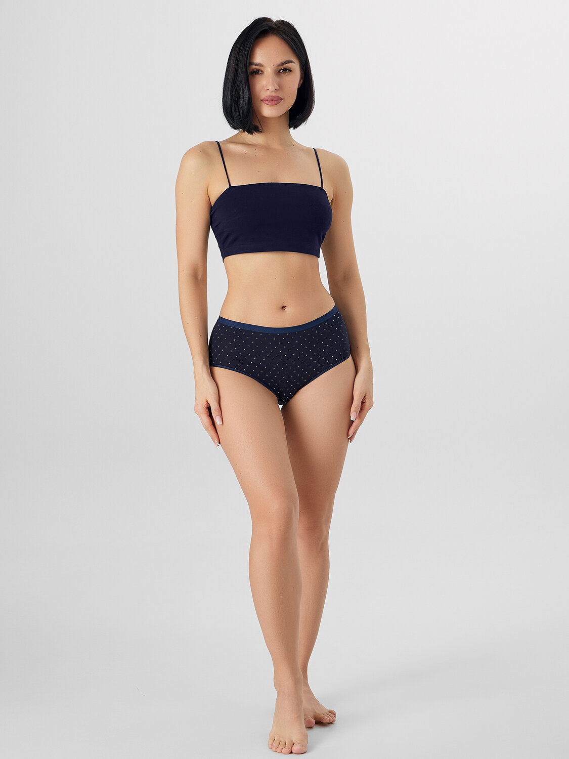 MARK FORMELLE Трусы 574999 412426 горошек на т.синем