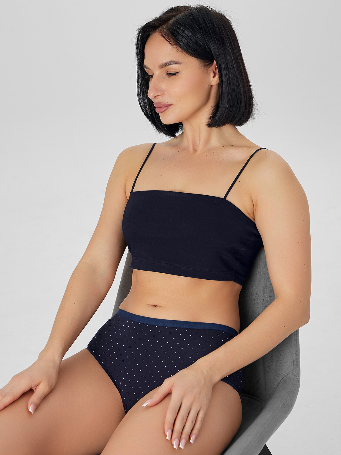 MARK FORMELLE Трусы 574999 412426 горошек на т.синем