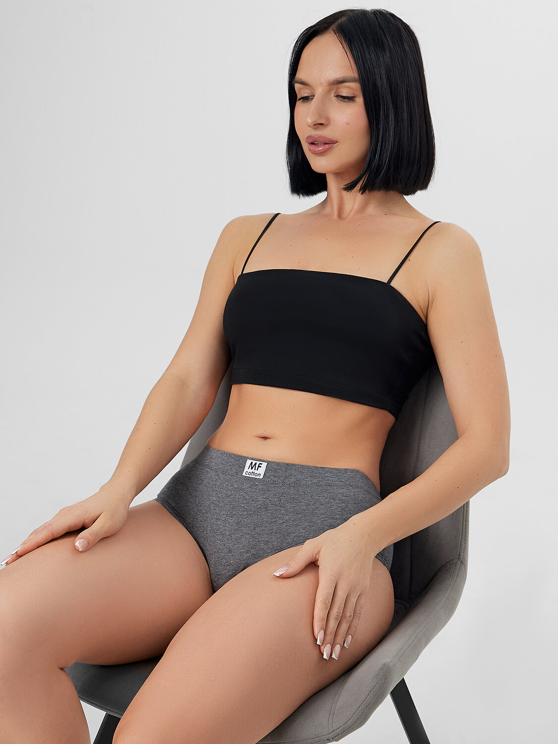 MARK FORMELLE Трусы 575009 412607-3 т.серый меланж+черный