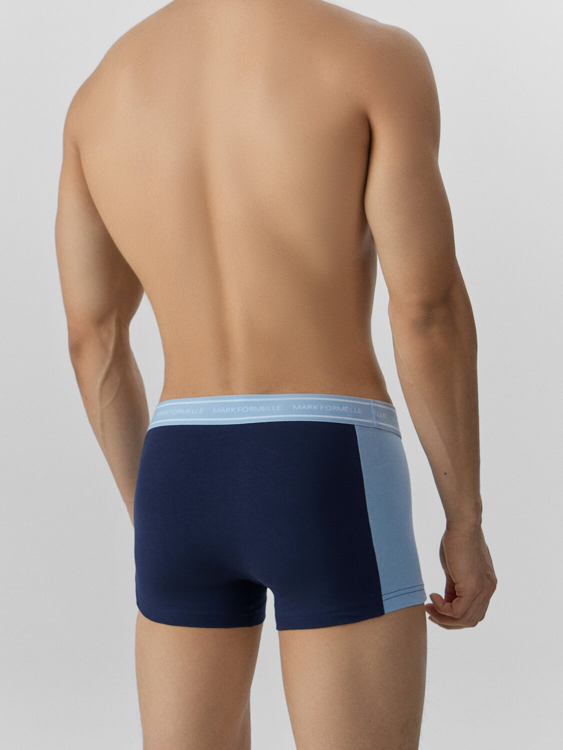 MARK FORMELLE Трусы 575013 411224 глубокий синий +пыльно -голубой