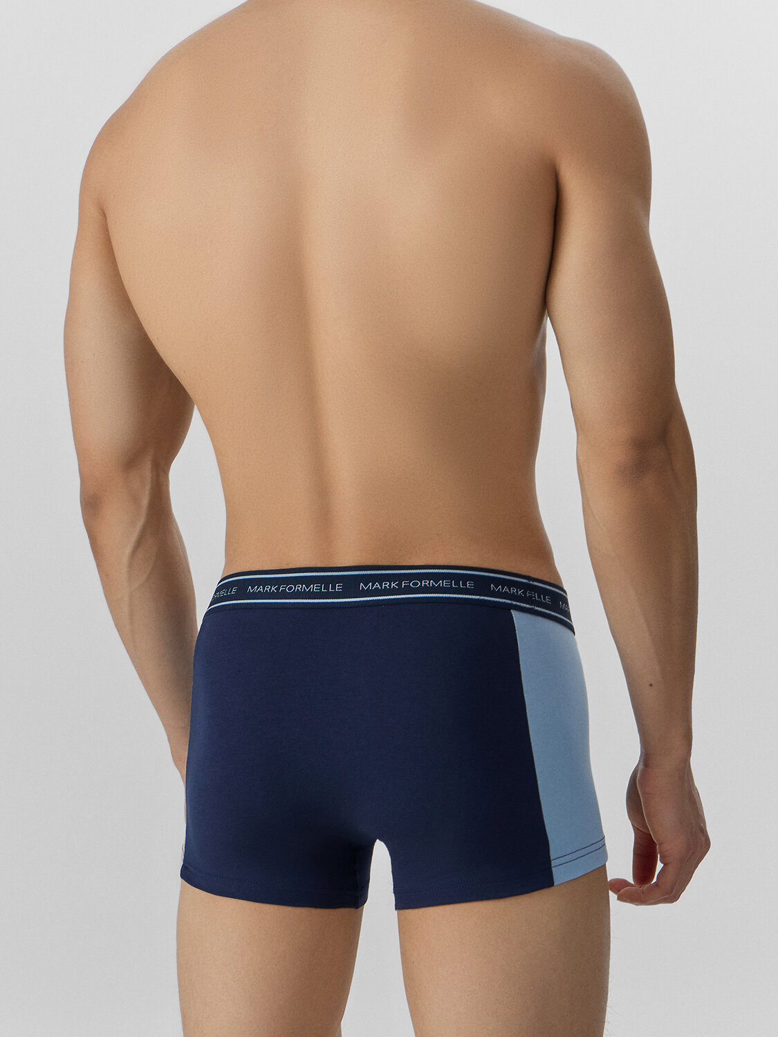 MARK FORMELLE Трусы 575014 411224 глубокий синий +пыльно -голубой1