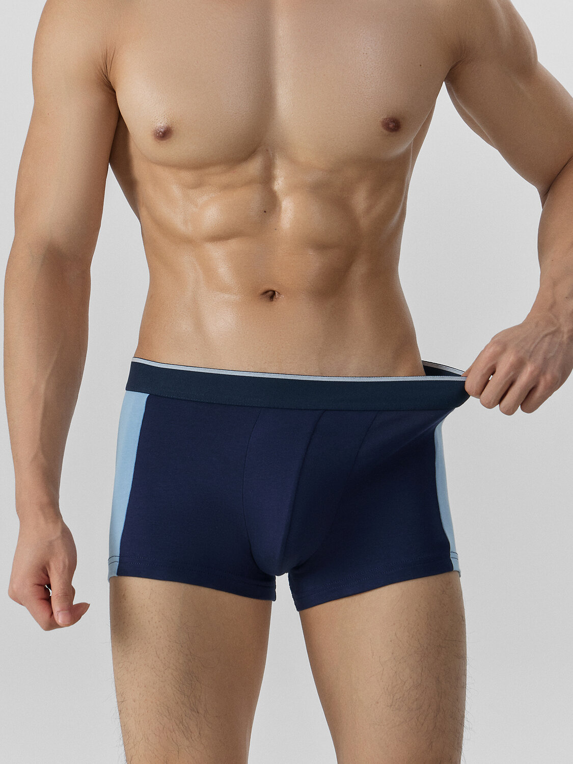 MARK FORMELLE Трусы 575015 411224 глубокий синий +пыльно -голубой