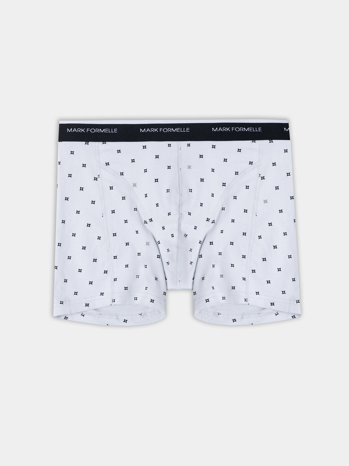 MARK FORMELLE Трусы 575018 411235 квадраты на св.сером