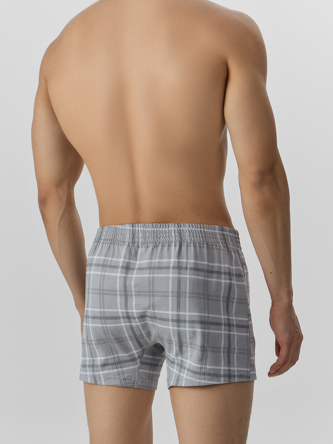 MARK FORMELLE Трусы 575022 411152-2 св.серая клетка +голубая клетка на т.синем