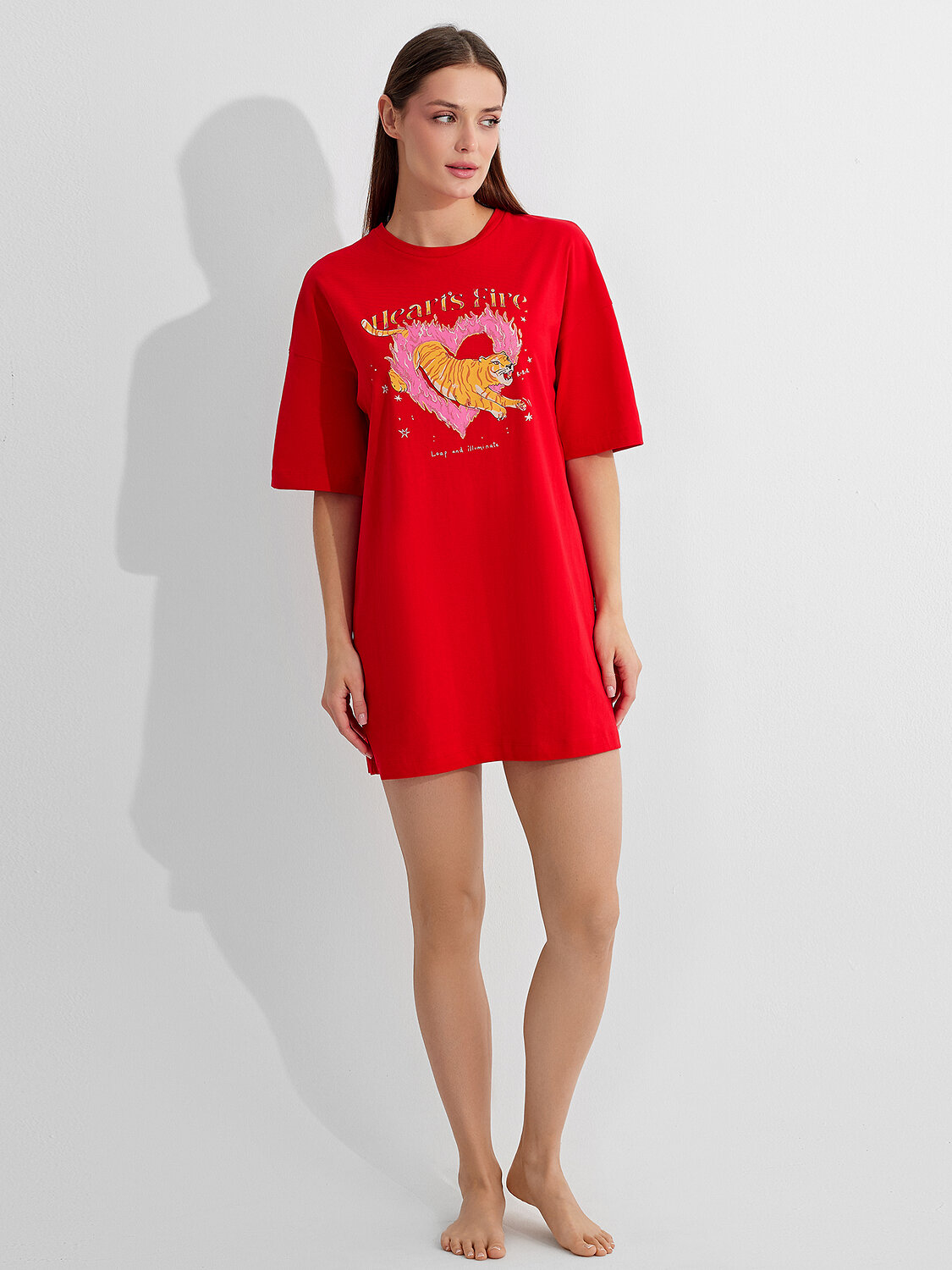 MARK FORMELLE Туника 575024 512079 красный +печать