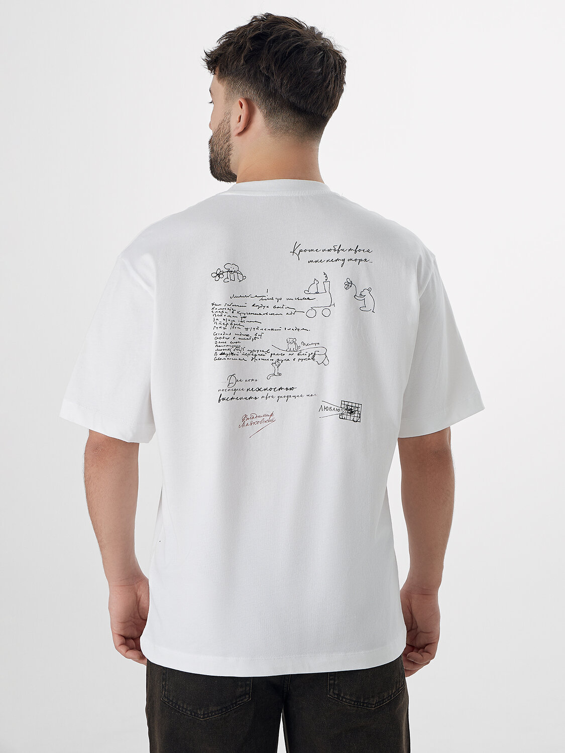 MARK FORMELLE Футболка 575027 111858 белый +печать