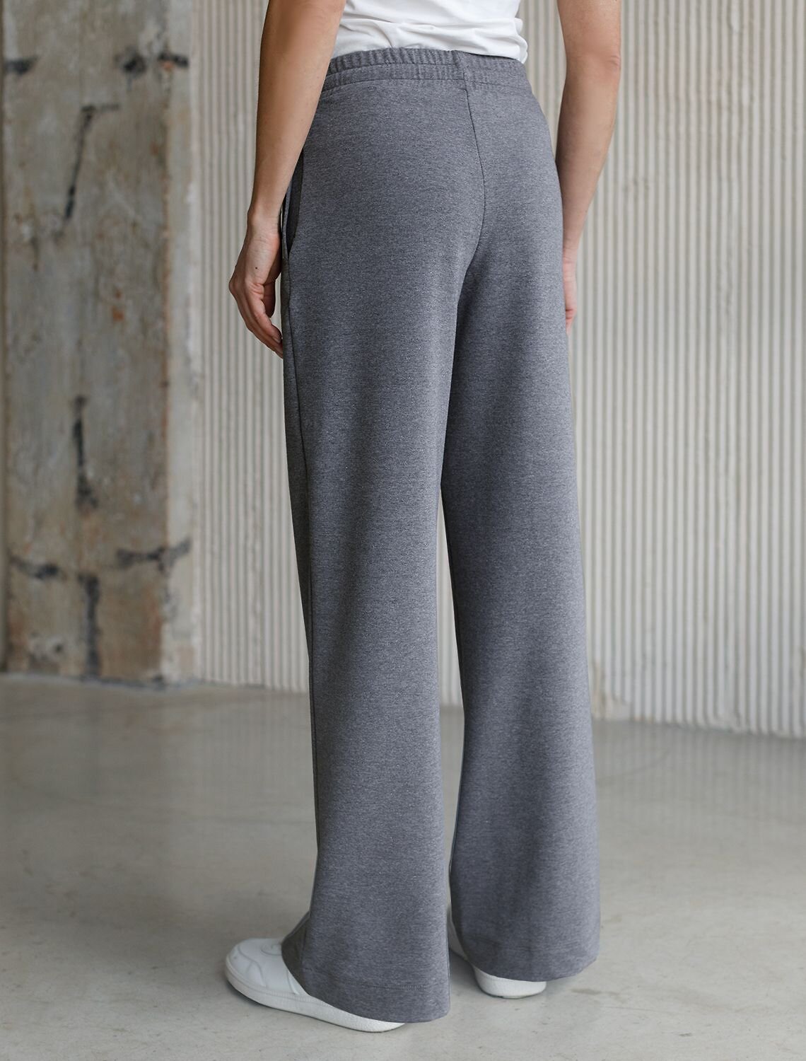 VILATTE Брюки 575097 D44.135 т.серый меланж