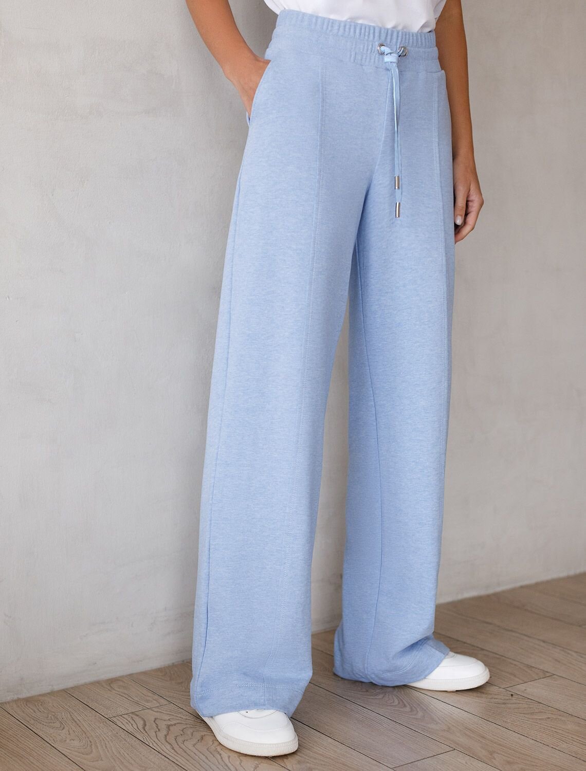 VILATTE Брюки 575103 D44.157 голубой меланж