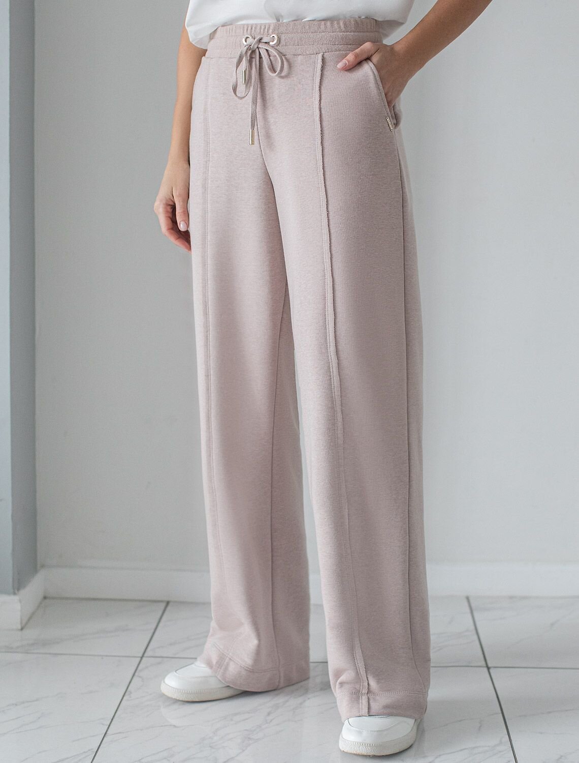 VILATTE Брюки 575106 D44.157 макиато меланж