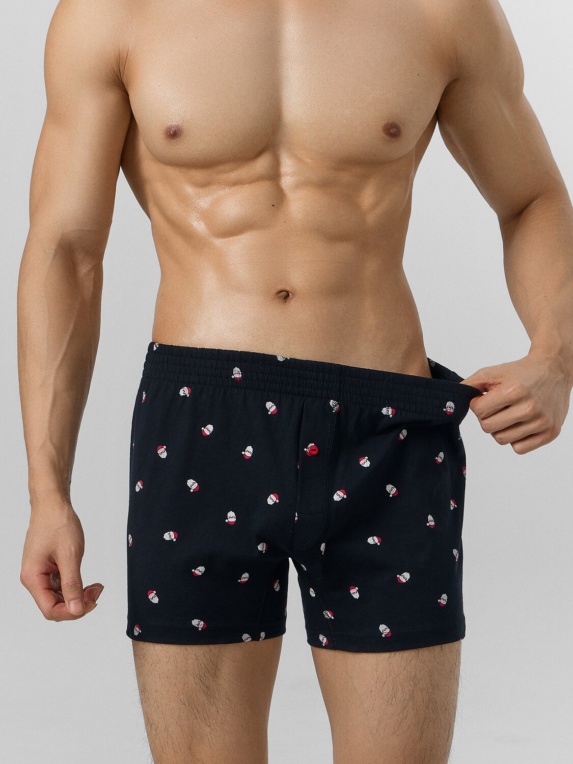 MARK FORMELLE Трусы 575107 411152 мелкая набивка на черном