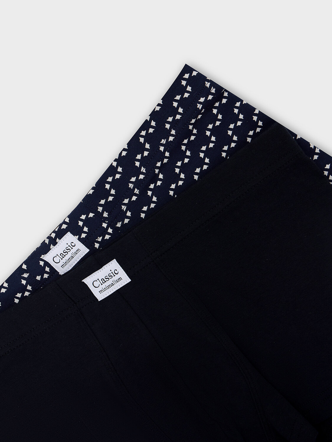 MARK FORMELLE Трусы 575113 411229-2 диагональн. узор на гл.синем +черный