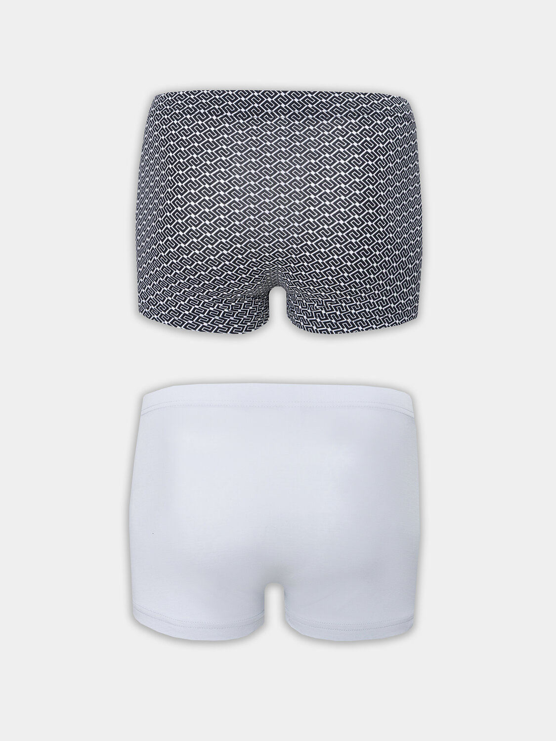 MARK FORMELLE Трусы 575115 411229-2 квадратный узор на черном +св.серый