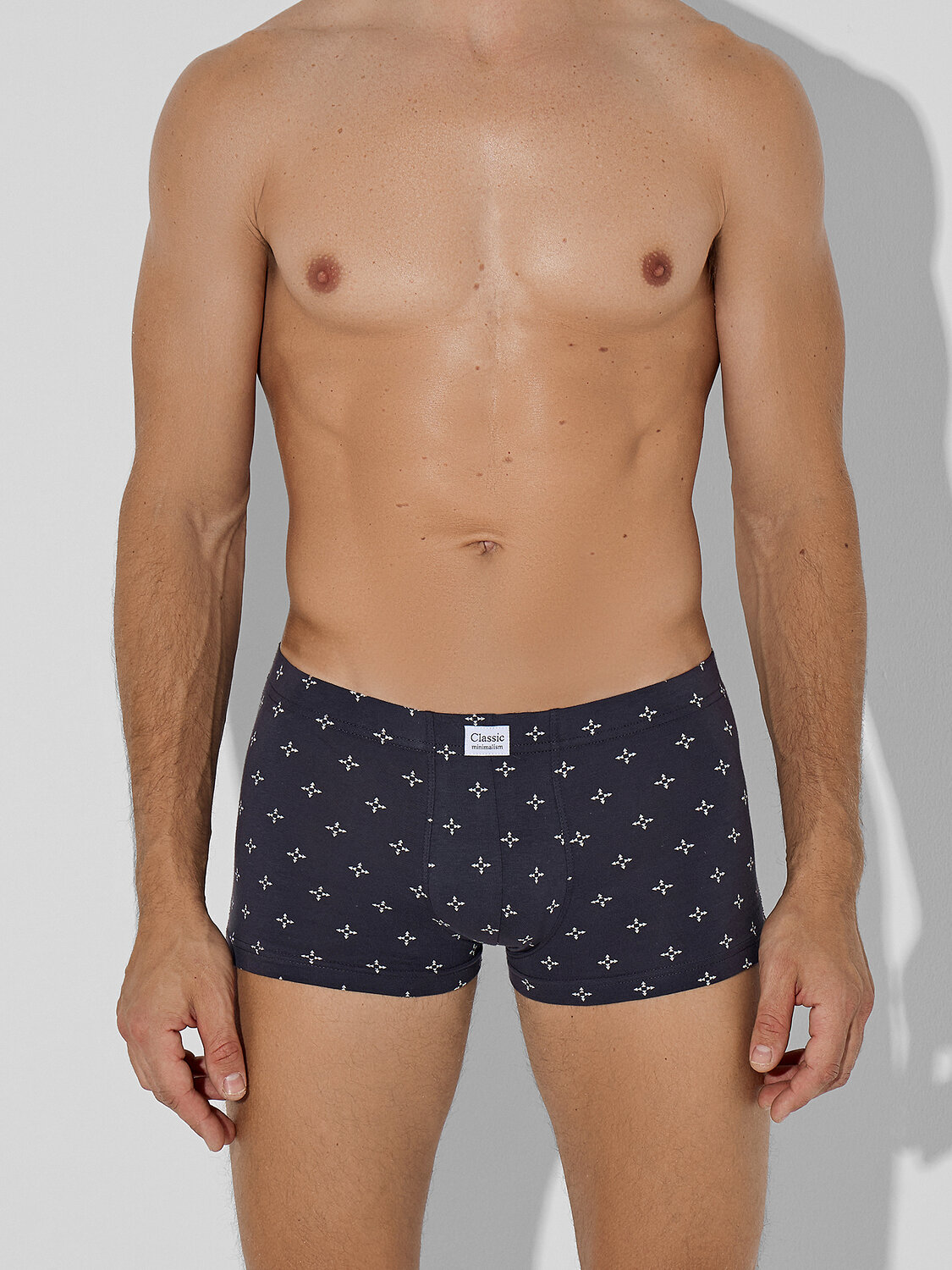 MARK FORMELLE Трусы 575117 411229-2 треугольники на т.сером +т.пурпурный