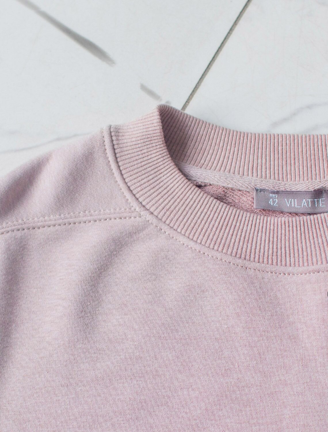 VILATTE Джемпер 575119 D49.139 макиато меланж