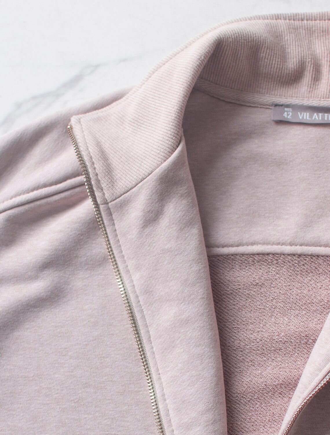 VILATTE Джемпер 575127 D49.141 макиато меланж