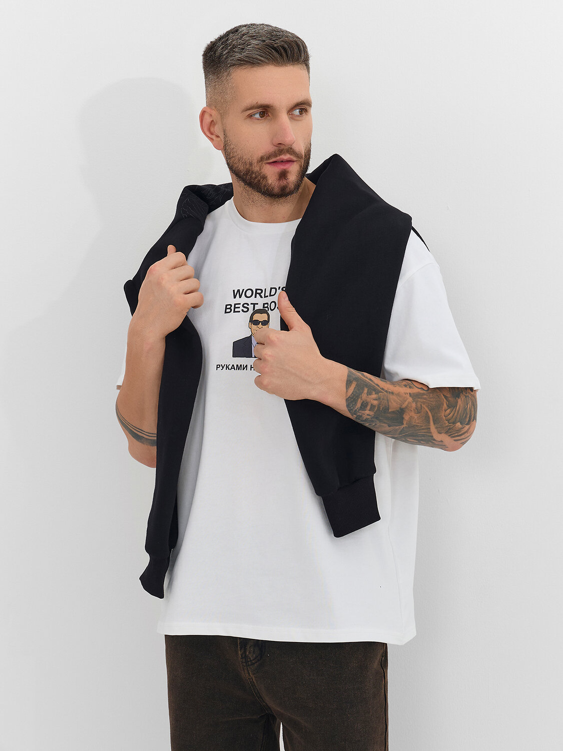 MARK FORMELLE Футболка 575132 111928 белый +печать