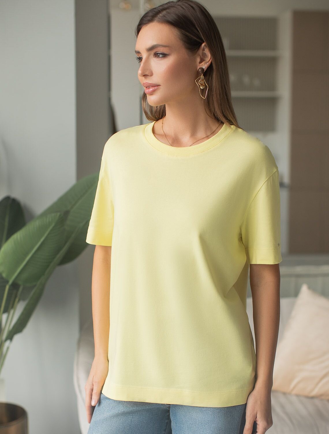 VILATTE Футболка 575133 D49.144 лимонный