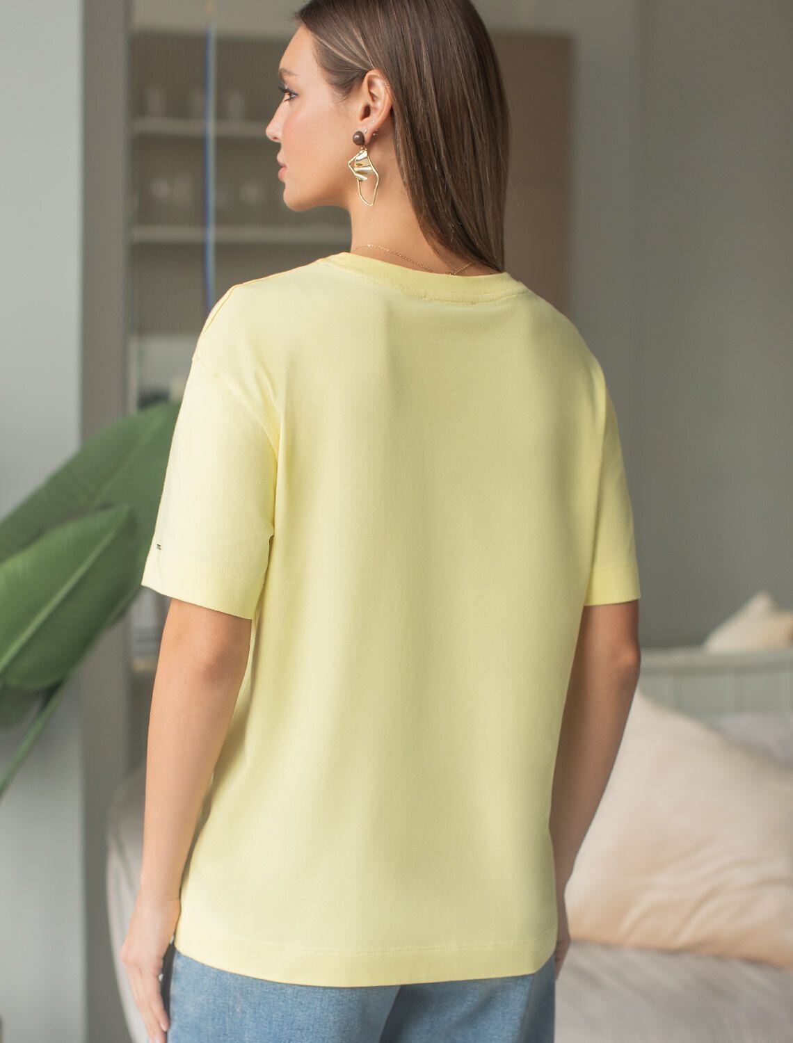 VILATTE Футболка 575133 D49.144 лимонный