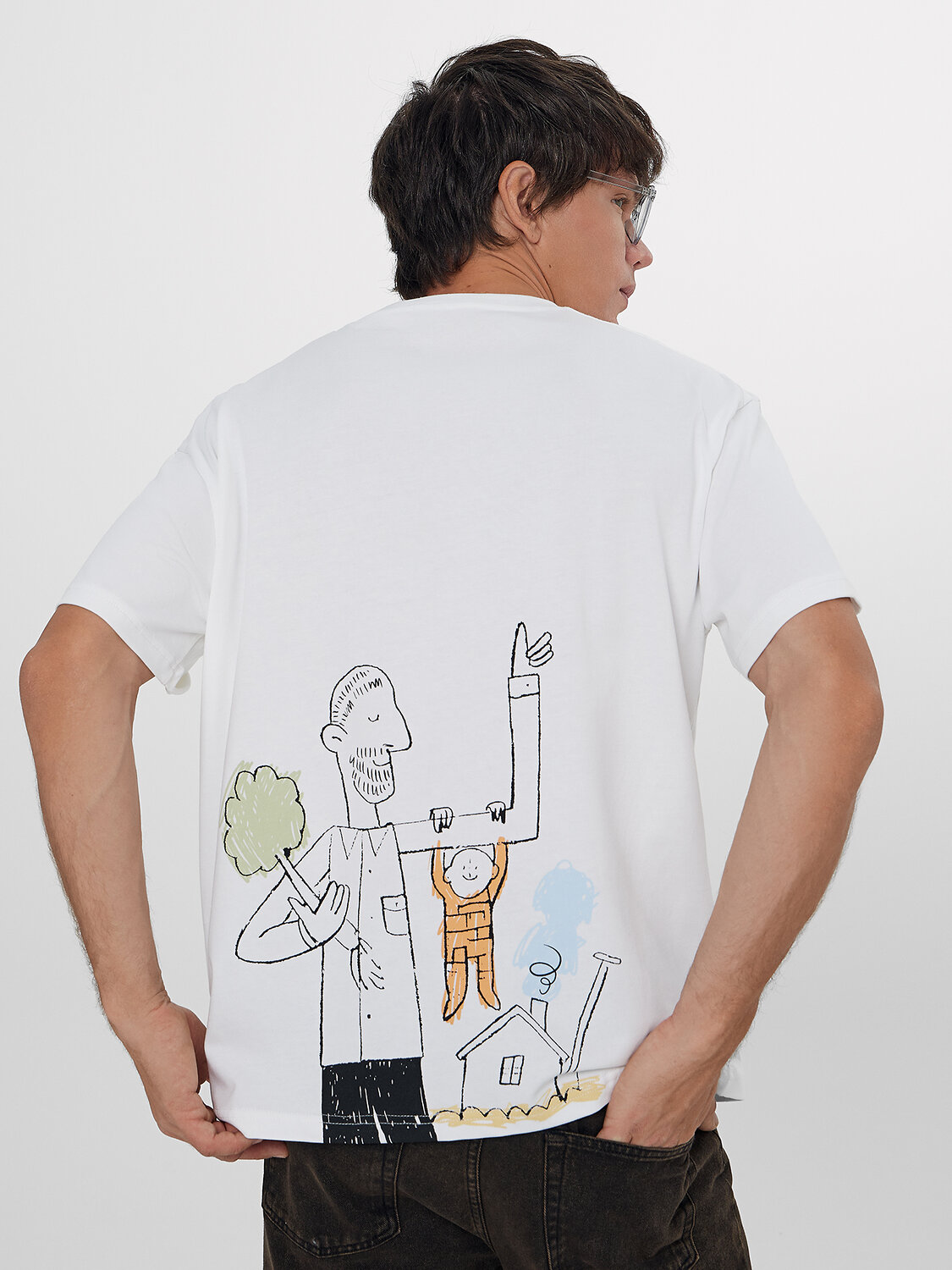 MARK FORMELLE Футболка 575134 111928 белый +печать