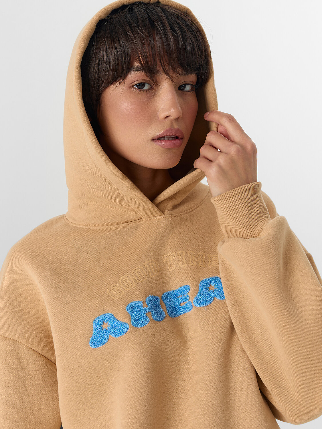 MARK FORMELLE Худи 575140 122775 латте +печать