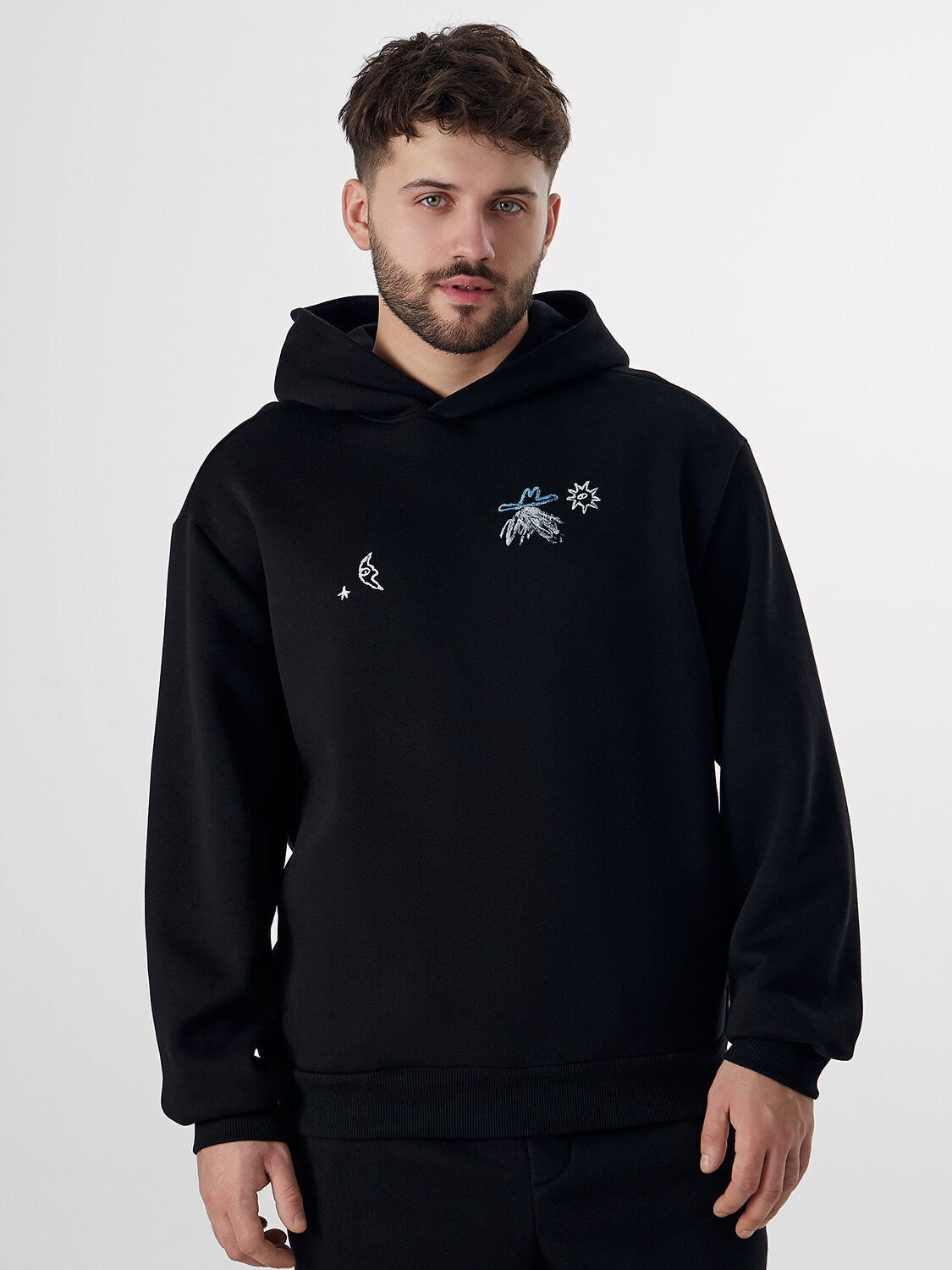 MARK FORMELLE Худи 575142 121794 черный +печать