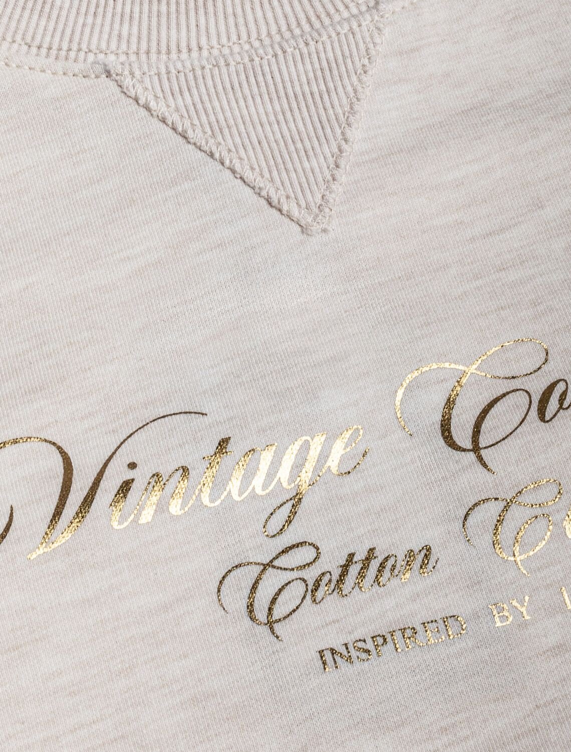 VILATTE Джемпер 575158 D49.160 овсяный меланж_cotton club