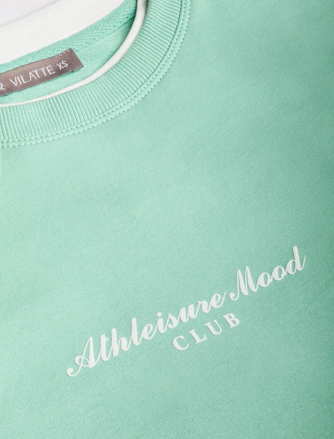 VILATTE Джемпер 575161 D49.168 мятный_athleisure mood