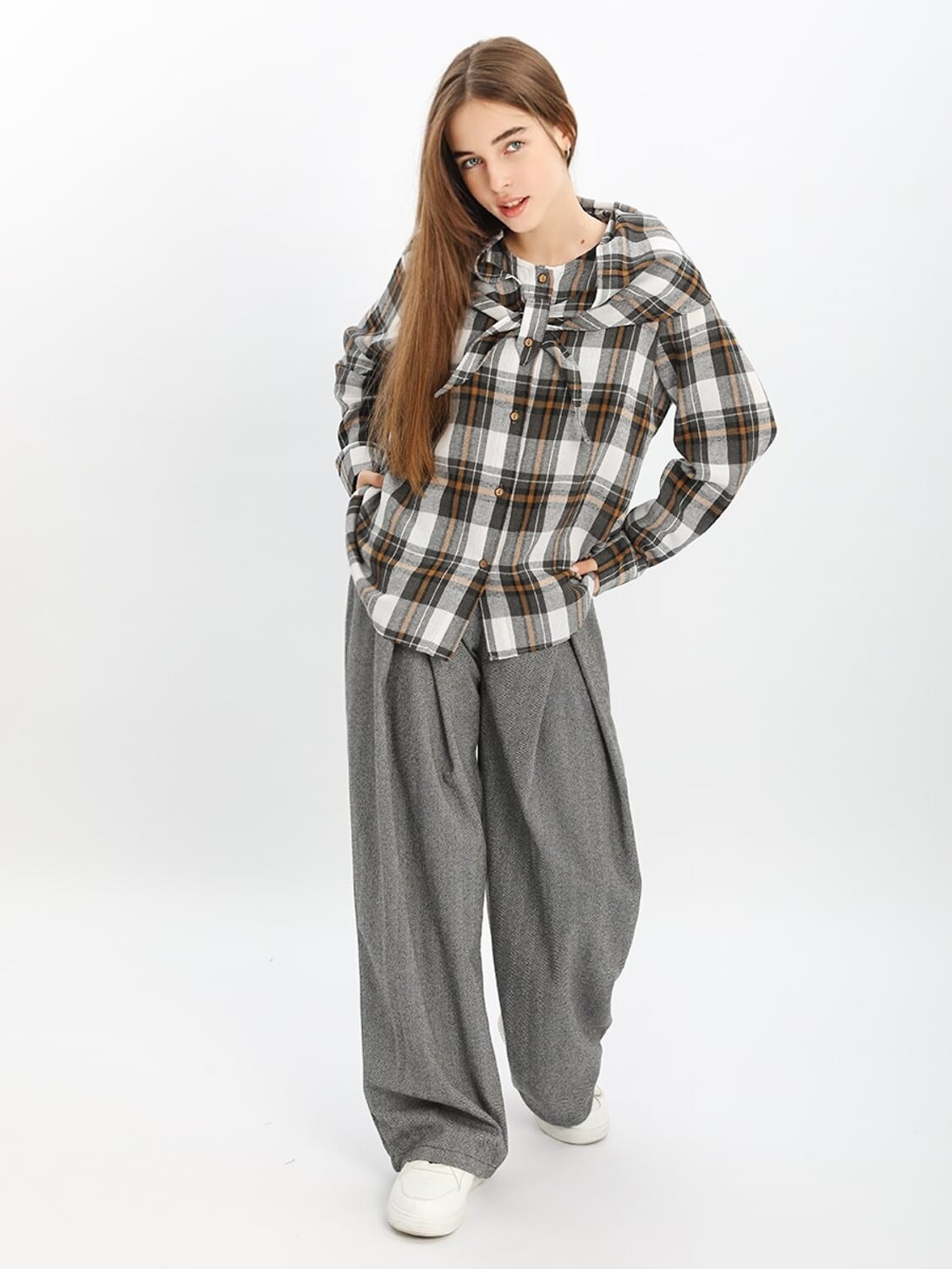 Соль&Перец Блузка 575180 SP2526 серый